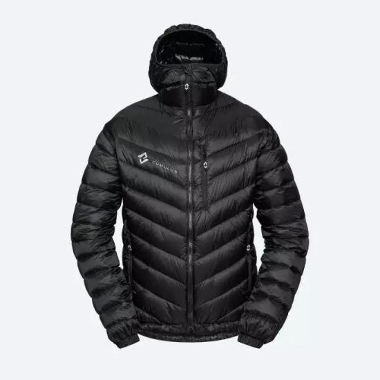 25FW 큐물러스 숏패딩 METEORITEBLACK METEORITE BLACK DOM