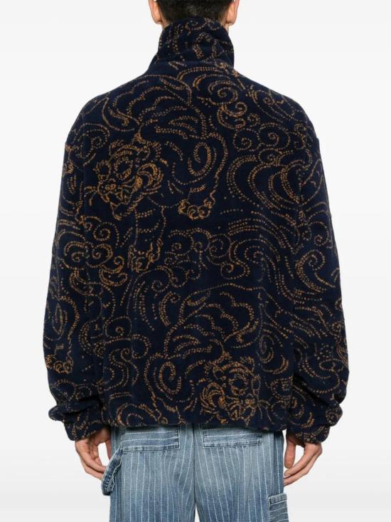  겐조 봄버 자켓 FE65BL2094FB navy - KENZO