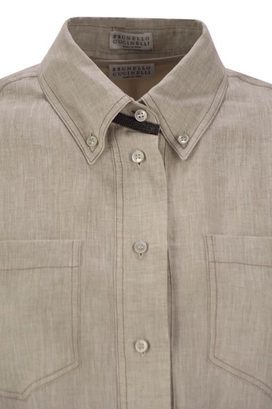 25SS 브루넬로 쿠치넬리 롱 원피스 MM633AHA92 BEIGE - BRUNELLO CUCINELLI