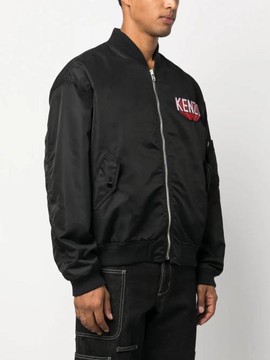  겐조 봄버 자켓 FD65BL1279OC black - KENZO