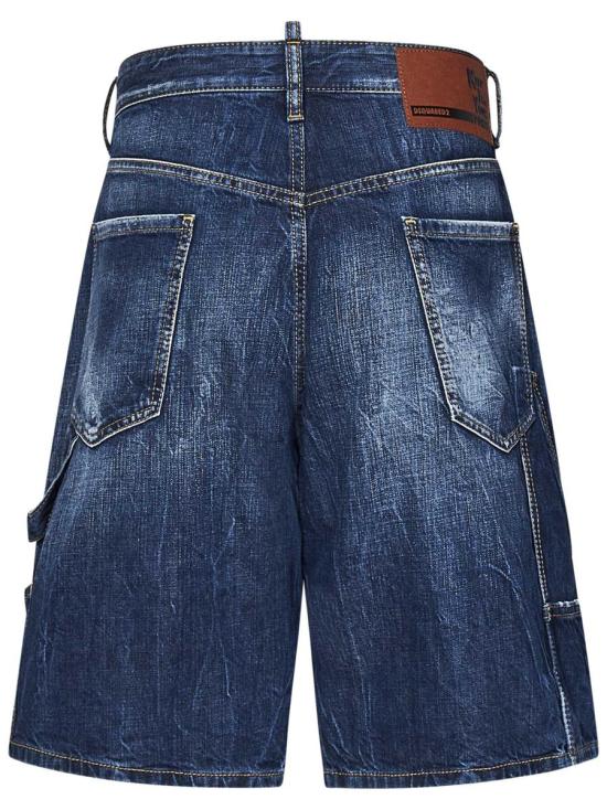 25SS 디스퀘어드2 데님 숏팬츠 S74MU0872S30309470 BLUE - DSQUARED2