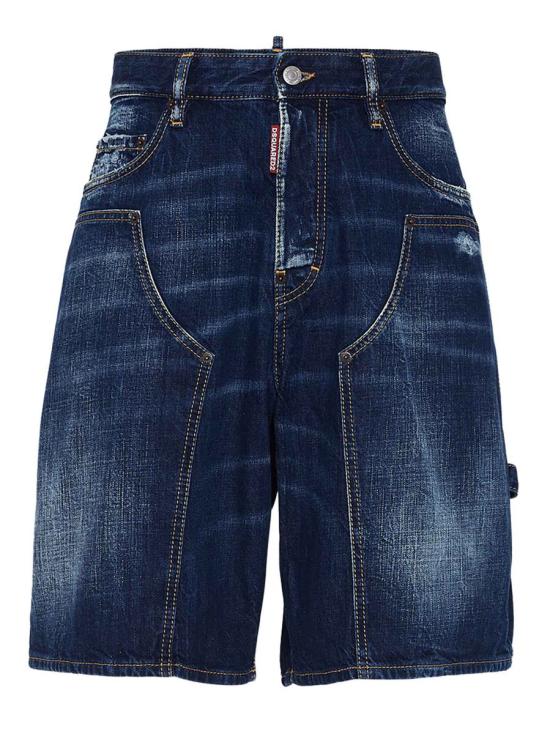 25SS 디스퀘어드2 데님 숏팬츠 S74MU0872S30309470 BLUE