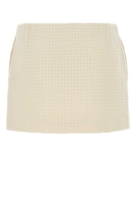 24FW 구찌 숏 스커트 800174ZAN3M 9200 WHITE - GUCCI