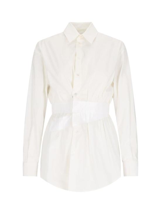 25SS MM6 메종마르지엘라 블라우스 S52DT0045 M35256101 WHITE