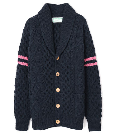  인버알란 가디건 6AH CHARCOAL CHARCOAL CLOVER DOM