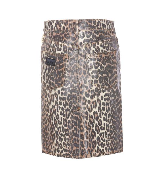 25SS 가니 숏 스커트 J1607943 MULTICOLOUR - GANNI