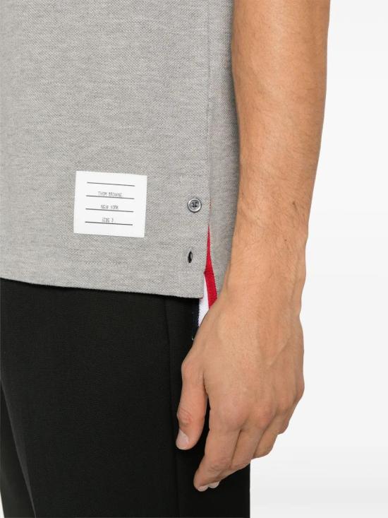  톰브라운 반팔 티셔츠 MJS056A00050 grey - THOM BROWNE