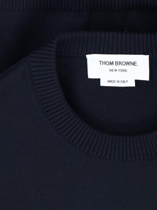 25SS 톰브라운 스웨터 MKA543A Y3043415 BLUE - THOM BROWNE