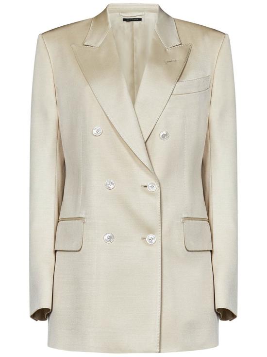 25SS 톰포드 점프수트 GI2971FAX1216AW040 Beige - TOMFORD