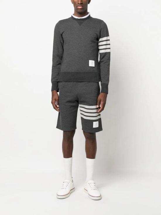  톰브라운 엔지니어드 4-바  긴팔 티셔츠 MJT021H00535 grey - THOM BROWNE