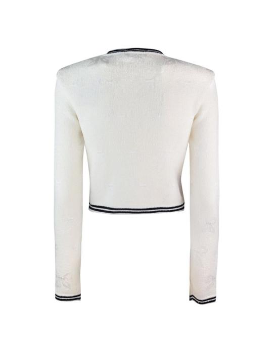 25SS 셀프 포트레이트 스웨터 RS25111CC WHITE - SELF PORTRAIT