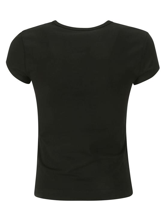 26SS 디젤 T-안지 피카부 로고 티셔츠 A062680AFAA 9XXA - DIESEL