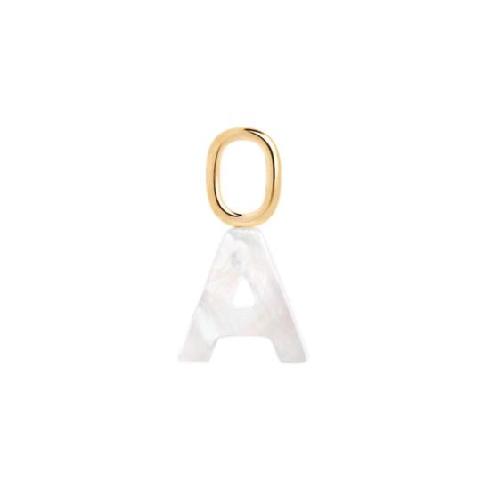  마리아 블랙 목걸이/팬던트 루시드 레터 챠밍 골드 - MARIA BLACK