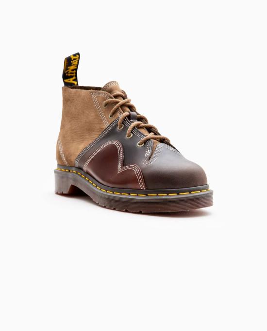  닥터마틴 부츠 Dr. Martens Church Oregon Buttersoft Monkey  다크 카키 - DR.MARTENS