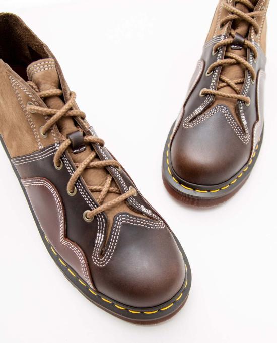  닥터마틴 부츠 Dr. Martens Church Oregon Buttersoft Monkey  다크 카키 - DR.MARTENS