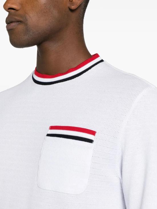  톰브라운 반팔 티셔츠 MJS259AJ0153 - THOM BROWNE