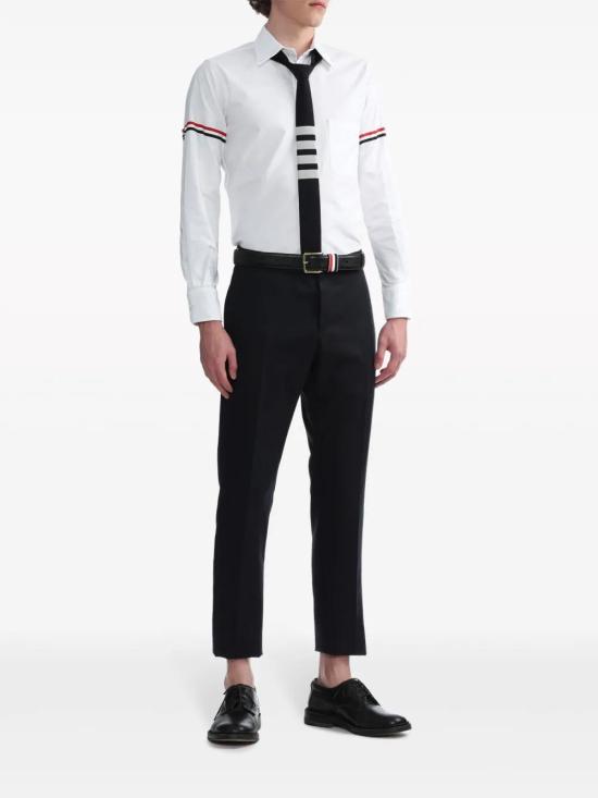  톰브라운 긴팔 셔츠 MWL150EF0313 white - THOM BROWNE