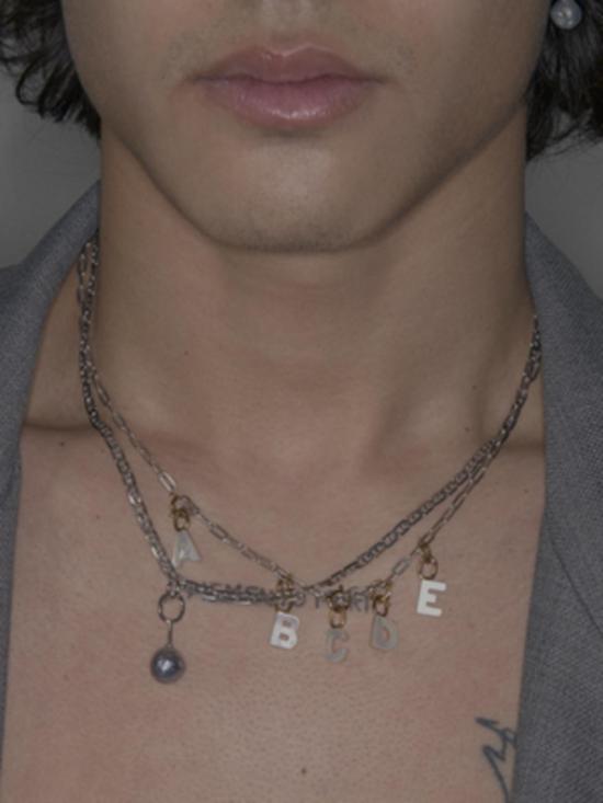  마리아 블랙 목걸이/팬던트 루시드 레터 챠밍 골드 - MARIA BLACK