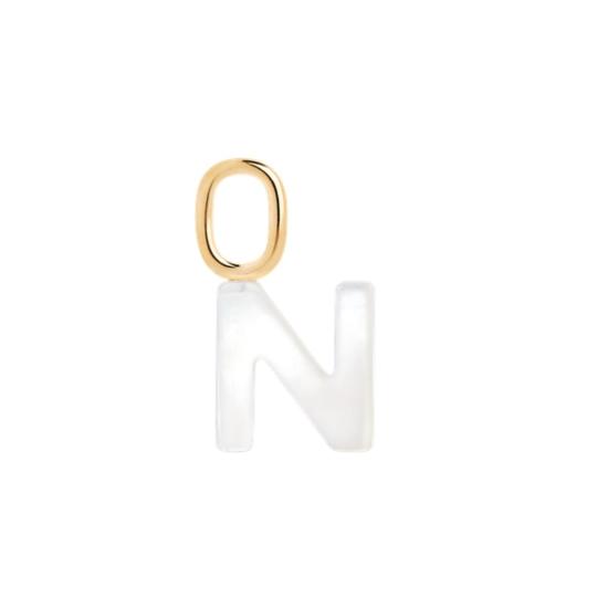  마리아 블랙 목걸이/팬던트 루시드 레터 챠밍 골드 - MARIA BLACK