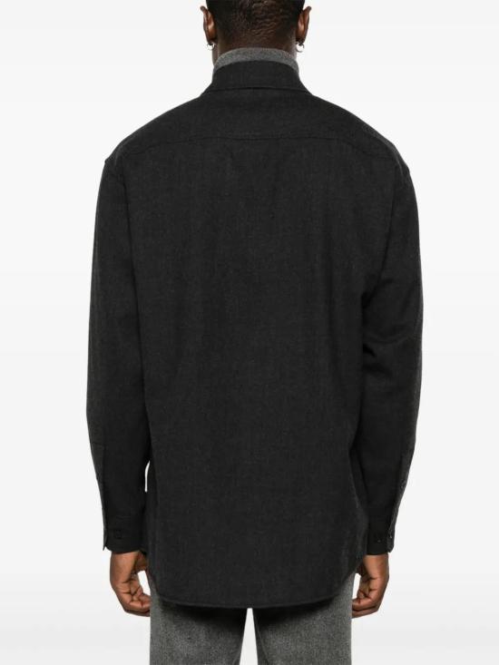  르메르 긴팔 셔츠 OV1001LF1302 anthracite - LEMAIRE