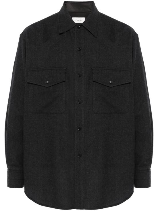  르메르 긴팔 셔츠 OV1001LF1302 anthracite