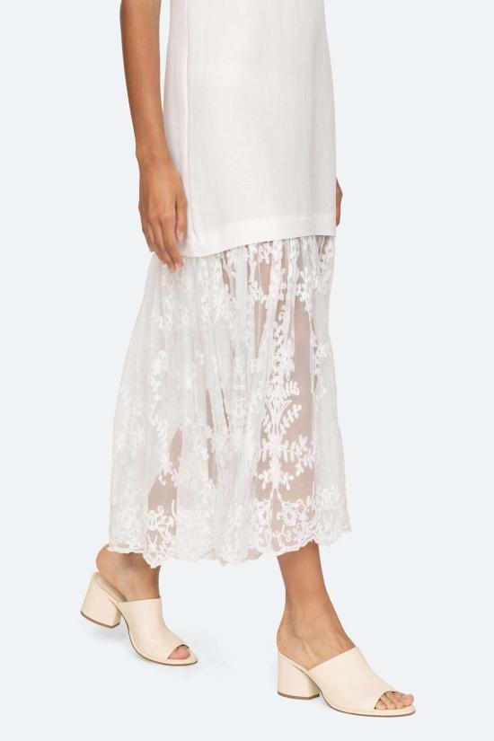  씨뉴욕 롱 원피스 Sea Ny Marja 콤보 드레스 펄 - SEA NY