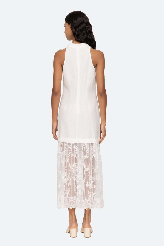  씨뉴욕 롱 원피스 Sea Ny Marja 콤보 드레스 펄 - SEA NY