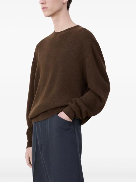  르메르 스웨터 TO1314LK087 hazelnut - LEMAIRE