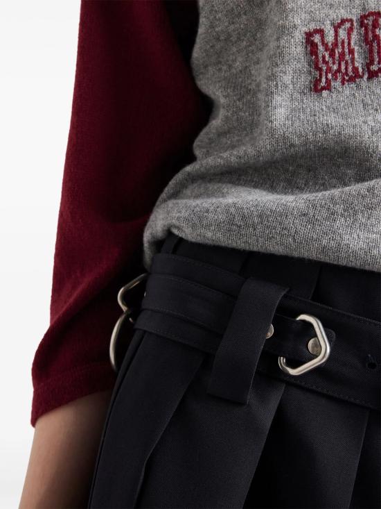 25SS 프라다 미디 스커트 P184YHSOOO108N F0008 BLEU - PRADA