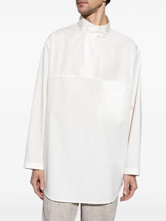  르메르 긴팔 셔츠 TO1354LF588 white - LEMAIRE