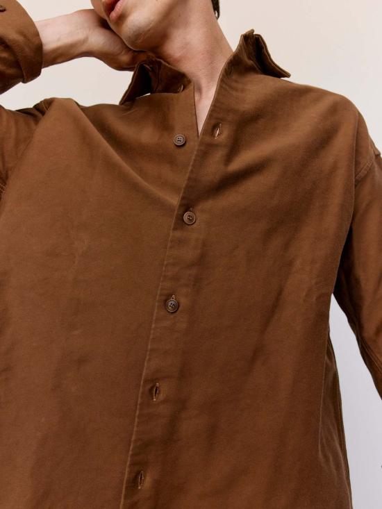  케이시 케이시 긴팔 셔츠 진저 파이유 볼륨러 - CASEY CASEY