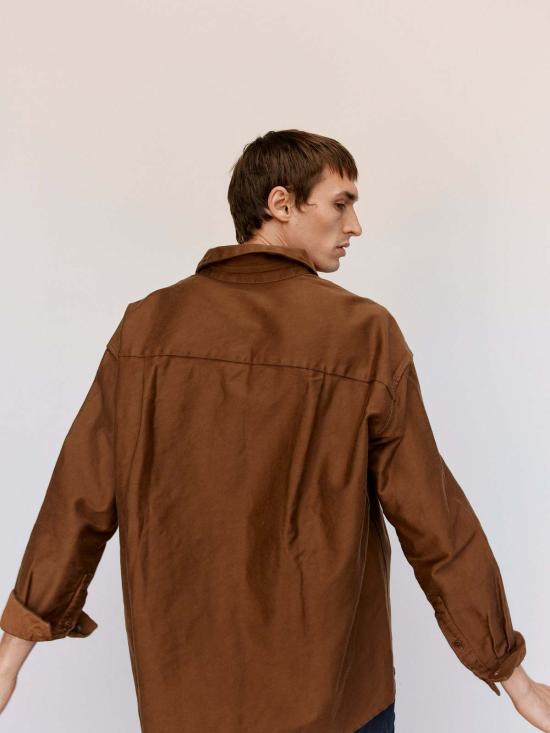  케이시 케이시 긴팔 셔츠 진저 파이유 볼륨러 - CASEY CASEY