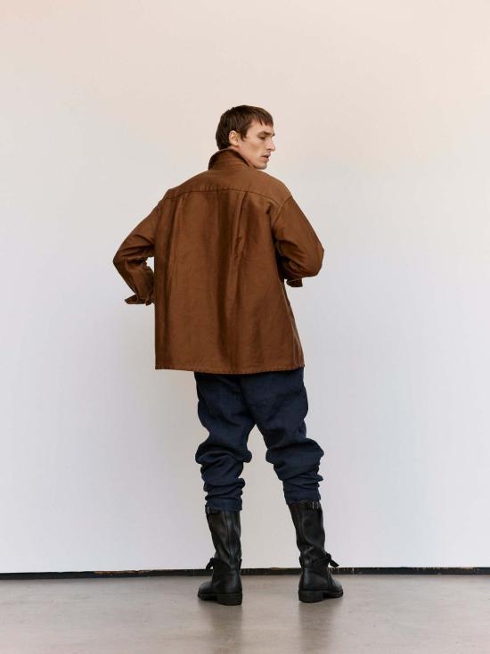  케이시 케이시 긴팔 셔츠 진저 파이유 볼륨러 - CASEY CASEY