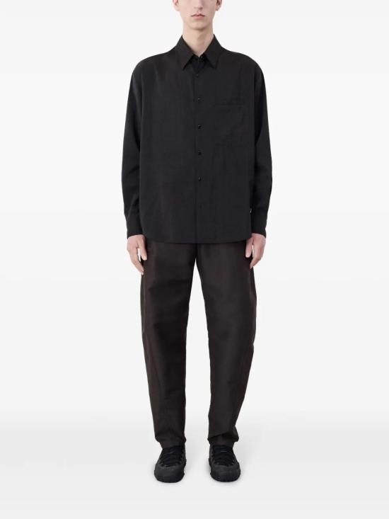  르메르 긴팔 셔츠 SH1116LF1308 brown - LEMAIRE