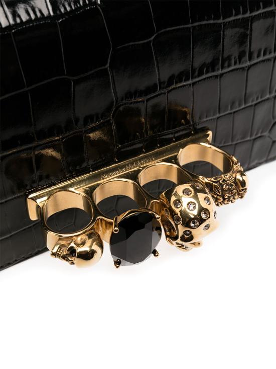  알렉산더 맥퀸 크로스백 6531341HB0T1001 BLACK DOM - ALEXANDER MCQUEEN