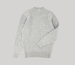  할리 오브 스코틀랜드 쉐기 독 크루넥 스웨터 M24747SHAGGY SILVER DOM