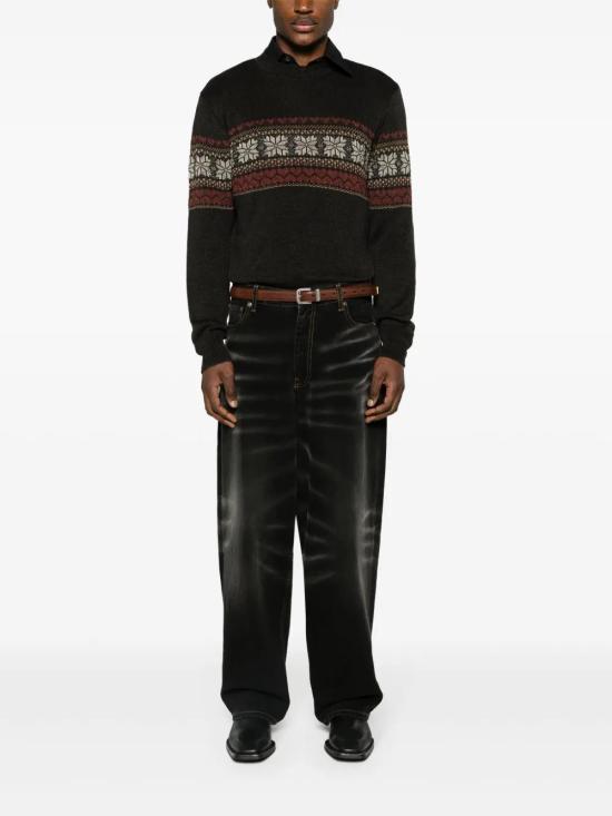  아워레가시 스웨터 M2243BD dark grey - OUR LEGACY