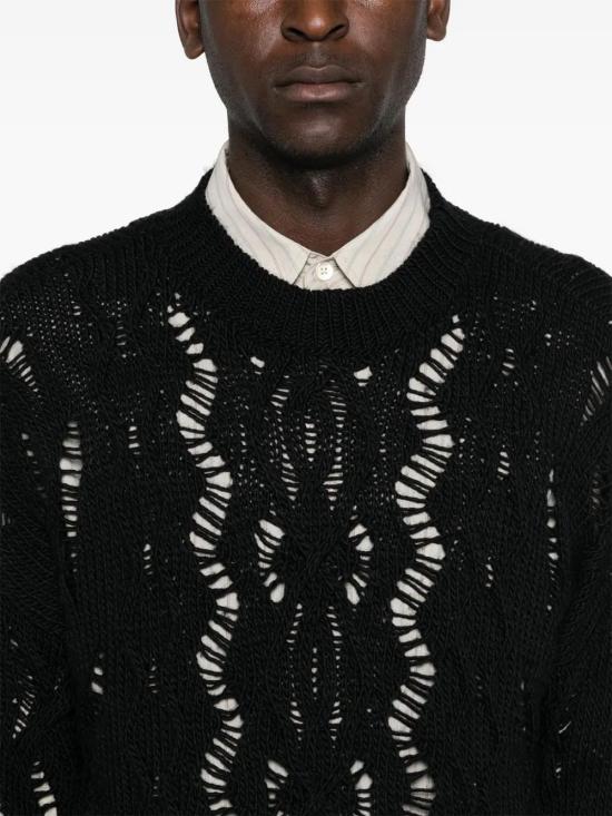  아워레가시 스웨터 M4243CB black - OUR LEGACY