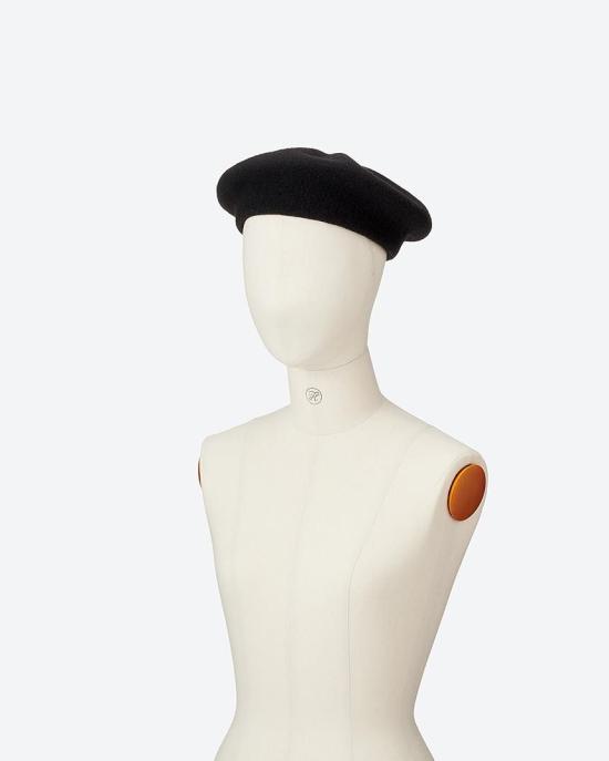  키지마 타카유키 베레모 EW019A01 BLACK DOM - KIJIMA TAKAYUKI