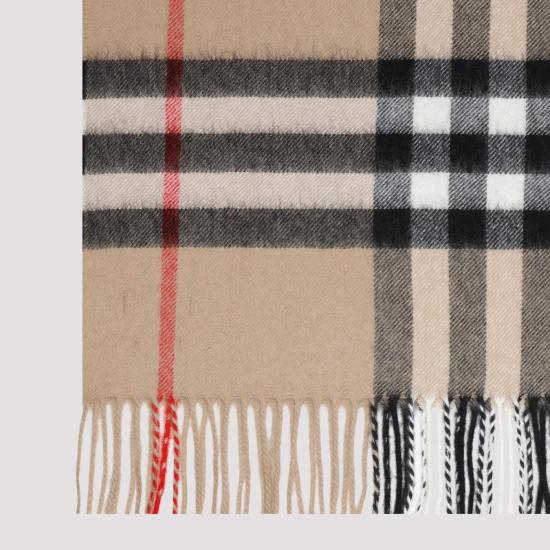 26FW 버버리 빈티지 체크 캐시미어 머플러 8076576 ARCHIVE BEIGE DOM - BURBERRY
