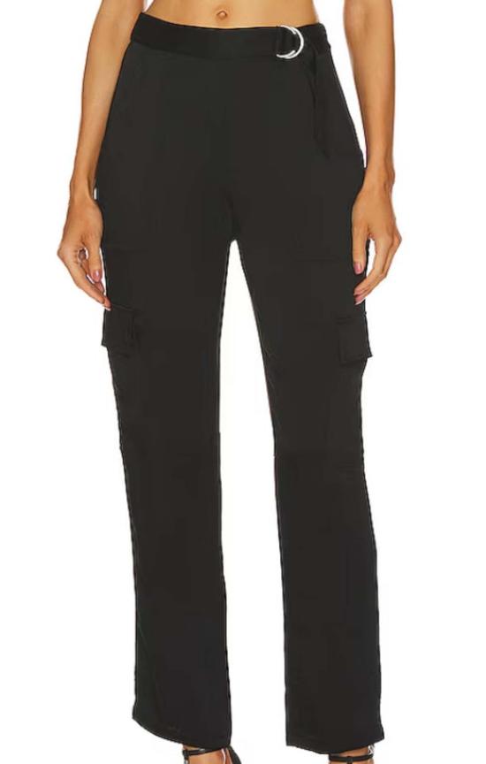  심카이 스트레이트 팬츠 캐롤라이나 유틸리티 팬츠 블랙 - SIMKHAI