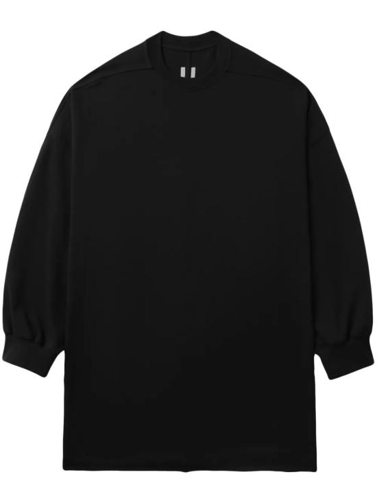  릭 오웬스 긴팔 티셔츠 RU01E5276BA black