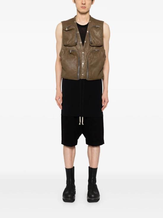  릭 오웬스 베스트 RU02D6767LBA camel - RICK OWENS