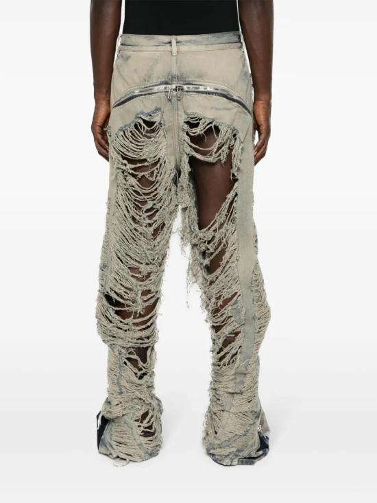  릭 오웬스 데님 팬츠 RR02C7313DMPSH grey - RICK OWENS
