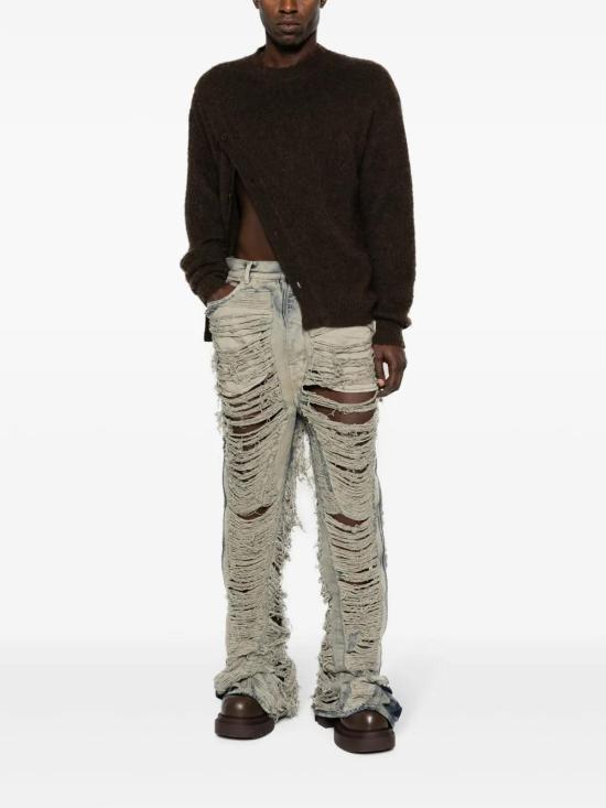  릭 오웬스 데님 팬츠 RR02C7313DMPSH grey - RICK OWENS