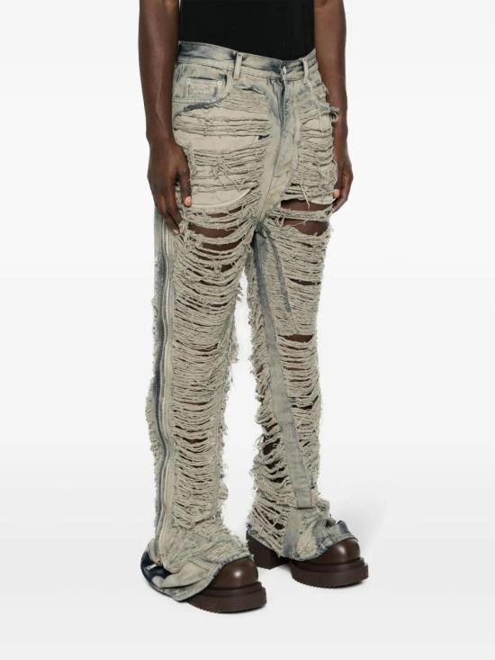  릭 오웬스 데님 팬츠 RR02C7313DMPSH grey - RICK OWENS