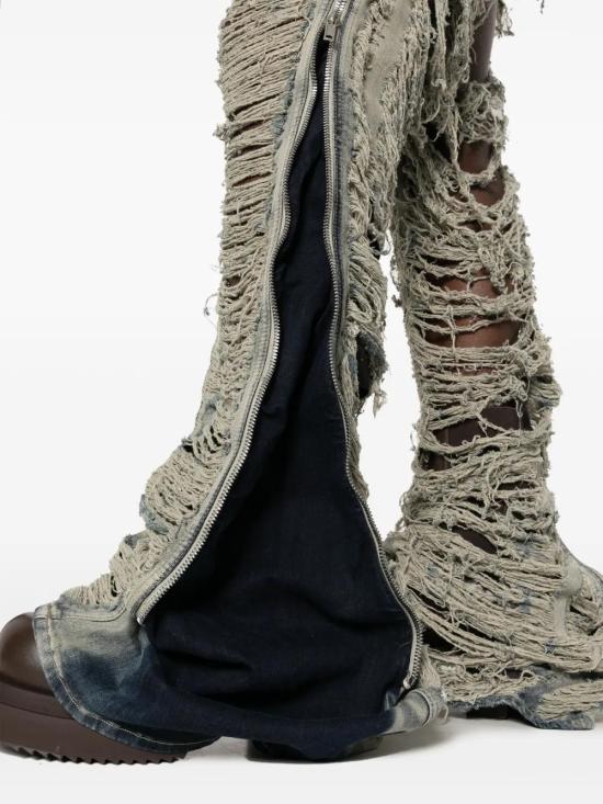  릭 오웬스 데님 팬츠 RR02C7313DMPSH grey - RICK OWENS