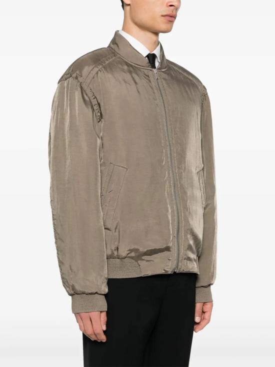  생로랑 봄버 자켓 769984Y1I30 khaki - SAINT LAURENT