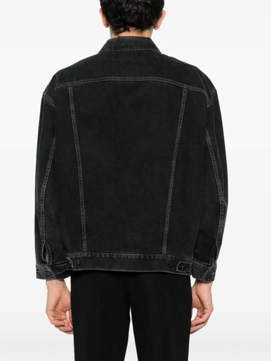  생로랑 데님 자켓 730958Y07TE black - SAINT LAURENT