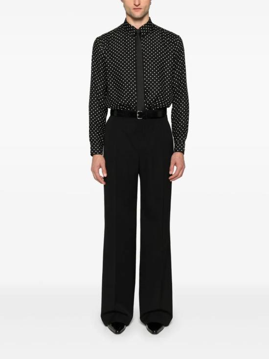  생로랑 긴팔 셔츠 774775Y2E13 black - SAINT LAURENT